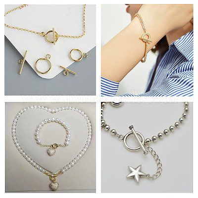 1set Layered Necklace Clasps Magnetic Necklace Separator for