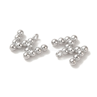 Pendentifs en laiton&nbsp;KK-S368-16P-W-1
