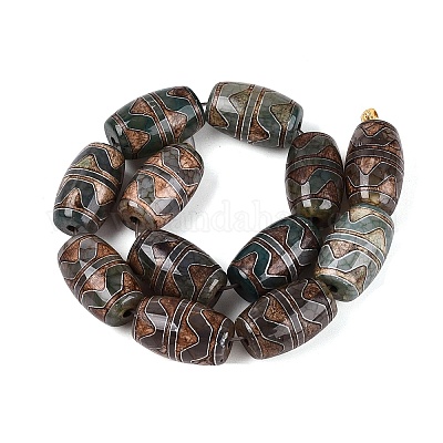 Perles de style tibétain&nbsp;TDZI-N001-018-1