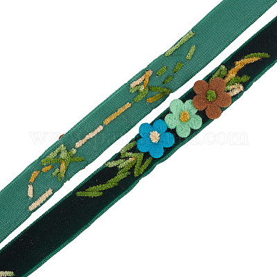 Green Velvet Ribbon Ribbons, Dark Green Velvet Ribbon