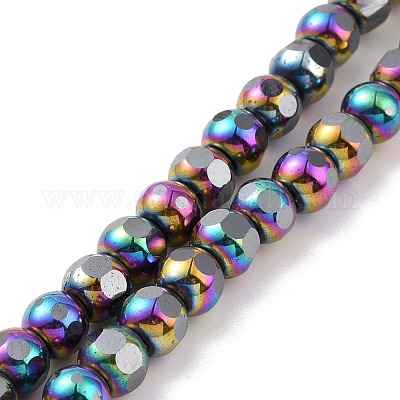 Wholesale Non-Magnetic Synthetic Hematite Beads Strands 