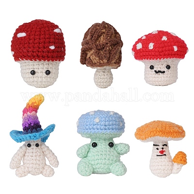 Mushroom Crochet DIY Kit 