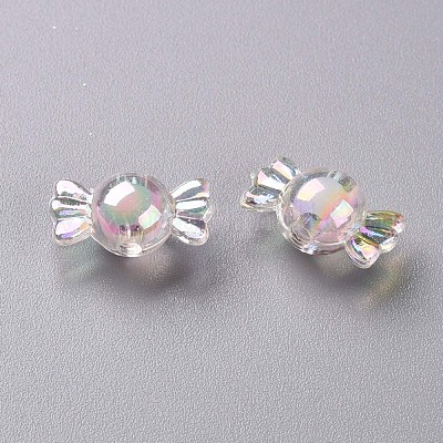 Perles en acrylique transparente&nbsp;TACR-S152-03B-SS2112-1