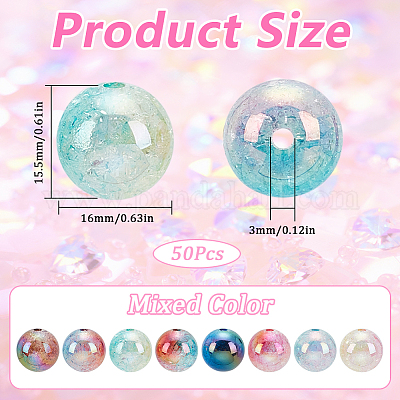 Perline A Stella - 11 Mm - Trasparente Multicolore X50 - Perles & Co - Foto 5