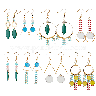 Wholesale SUNNYCLUE DIY Dangle Earring Making Kits 