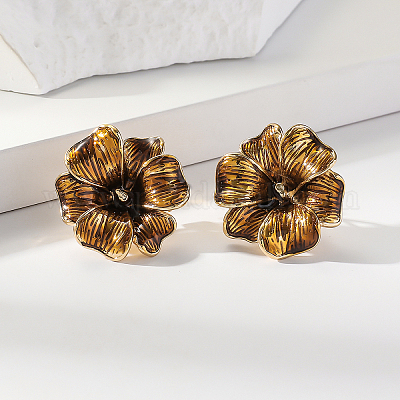 Elegante Blumen Ohrclips&nbsp;LD9011-1