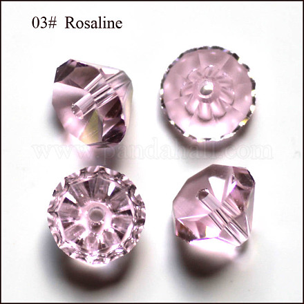 Abalorios de cristal austriaco de imitación SWAR-F075-8mm-03-1