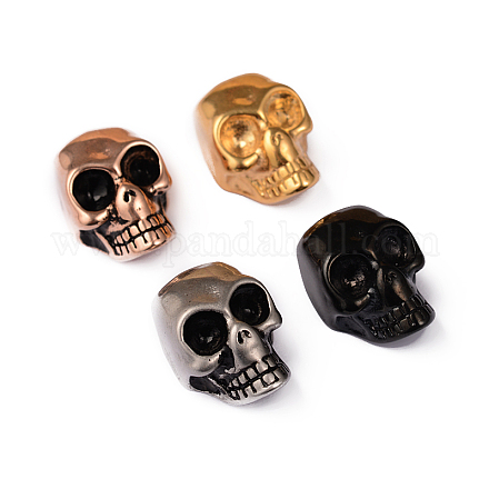 Skull1 304 perle in acciaio inox STAS-D094-1