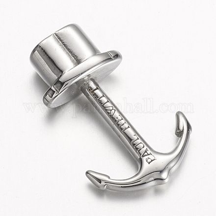 304 Stainless Steel Anchor Hook Clasps STAS-D166-96P-1