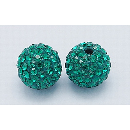 Czech Glass Rhinestone Beads X-RB-B021-2-1