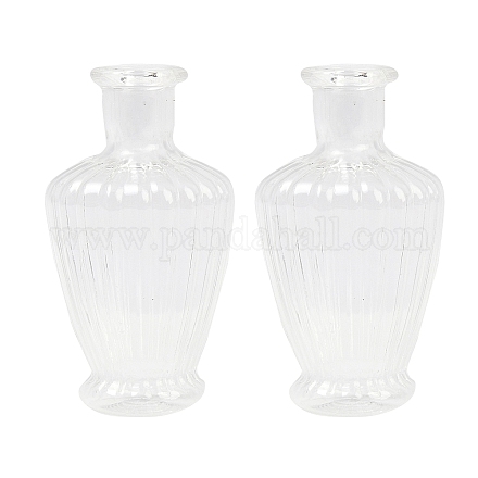 Behälter mit transparenten Glasperlen GLAA-G123-02-1