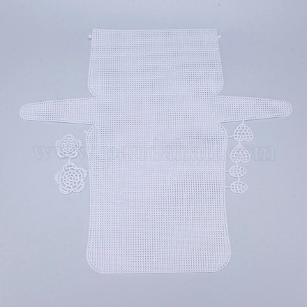 Fogli di tela di rete in plastica DIY-M007-02-1