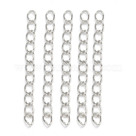 Iron Ends with Twist Chains CH-R001-N-5cm-1