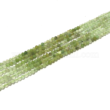 Hebras naturales de perlas de crisoprasa G-P438-C01-2mm-1