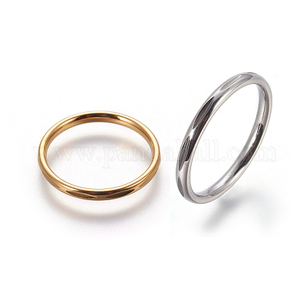 304 anelli in acciaio inox RJEW-O032-03-1