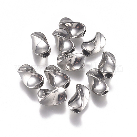 304 Stainless Steel Beads STAS-L234-125B-1