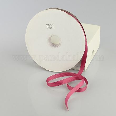 1 inch (25mm) Wide Pale Violet Red Grosgrain Ribbons X-SRIB-D004-25mm-174-1