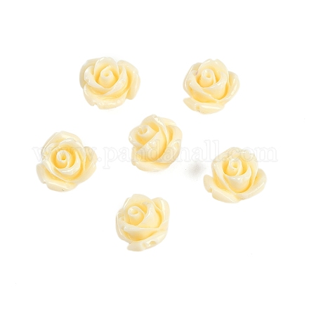 Perle intagliate in corallo sintetico CORA-C003-16D-1