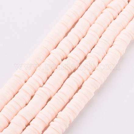 Chapelets de perle en pâte polymère manuel X-CLAY-T002-6mm-41-1