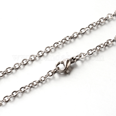 304 из нержавеющей стали кабель цепи ожерелья STAS-M174-027P-1