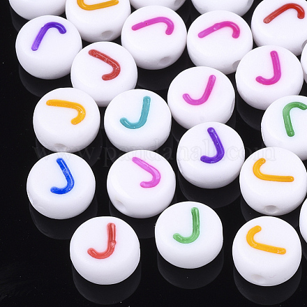 Perles acryliques initiales&nbsp;OACR-E001-20J-1