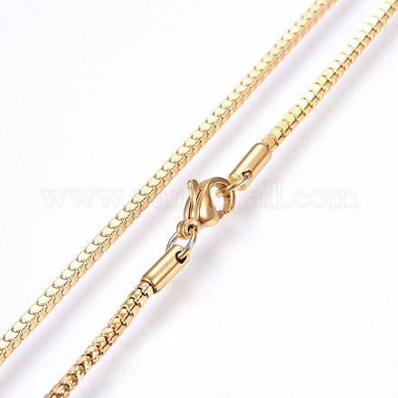 Collares de cadena de 304 acero inoxidable MAK-L015-02A-1