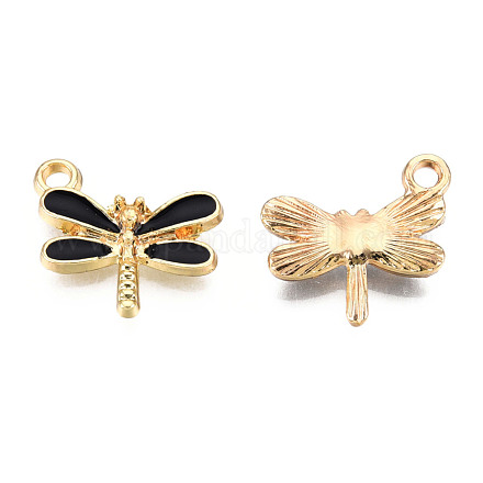 Light Gold Plated Alloy Charms ENAM-T009-02A-1
