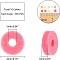 Handmade Polymer Clay Beads, Disc/Flat Round, Heishi Beads, Mixed Color, 4x1mm, Hole: 1mm, 10 colors, 330pcs/color, 3300pcs,