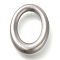 304 Stainless Steel Linking Rings, Oval, Stainless Steel Color, 14x10.5x3.5mm