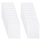 DIY Paper Crafts Handmade Material Packs. with Net and Nonwovens, White, 25x19.5cm, 20pcs/set