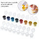 Пластиковые краски горшки полоски CON-PH0001-84-9