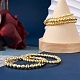 Spritewelry 6pcs 6 style ensemble de bracelets extensibles en perles rondes en hématite naturelle BJEW-SW0001-01-7