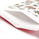 クラフト紙＆プラスチックバブル封筒バッグ  粘着バッグ  クリスマステーマ  長方形  クリスマステーマの模様  27.5x21x0.35cm CARB-D013-02A-05-3