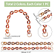 WADORN 2pcs Acrylic Bag Chain Strap DIY-WR0001-51-3