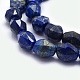 Chapelets de perles en lapis-lazuli naturel G-O170-27-3