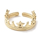 304 fornitura de anillo de brazalete con corona de estrella de acero inoxidable STAS-P334-02G-2