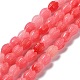 Fili di perline corallo sintetico  G-Q1007-01B-01-1