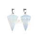 Cone/Spike/Pendulum Opalite Stone Pendants X-G-R278-85-3