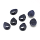 Synthetic Blue Goldstone Cabochons G-T024-15x20mm-11-1