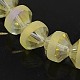 Chapelets de perles en verre électroplaqué EGLA-J037-C-F01-1