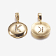 Brass Pendants X-KK-K194-K-G-RS-2