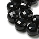 Brins de perles d'onyx noir naturel (teints et chauffés) G-K351-A02-01-4