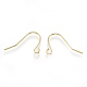 Brass Earring Hooks KK-S348-217-2