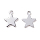 304 Stainless Steel Charms STAS-H436-51S-2