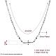 925 Sterling Silver Necklaces BJEW-BB19818-2