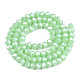 Electroplate Glass Beads Strands EGLA-A034-J4mm-A05-2