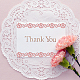 GLOBLELAND 2Pcs Flower Lace Cutting Die Metal Lace Banner Edge Border Die Cuts Embossing Stencils Template for Paper Card Making Decoration DIY Scrapbooking Album Craft Decor DIY-WH0309-811-2