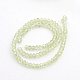 Electroplate Glass Beads Strands EGLA-D020-3x2mm-26-2