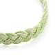Bracelets unisexes en cordon de coton ciré BJEW-JB05140-03-2