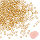 UNICRAFTALE About 400pcs 24K Gold Plated Spacer Beads 1.5mm Rondelle Stainless Steel Beads Metal Stopper Beads for DIY Necklaces Bracelets Jewelry Making STAS-UN0041-38-1